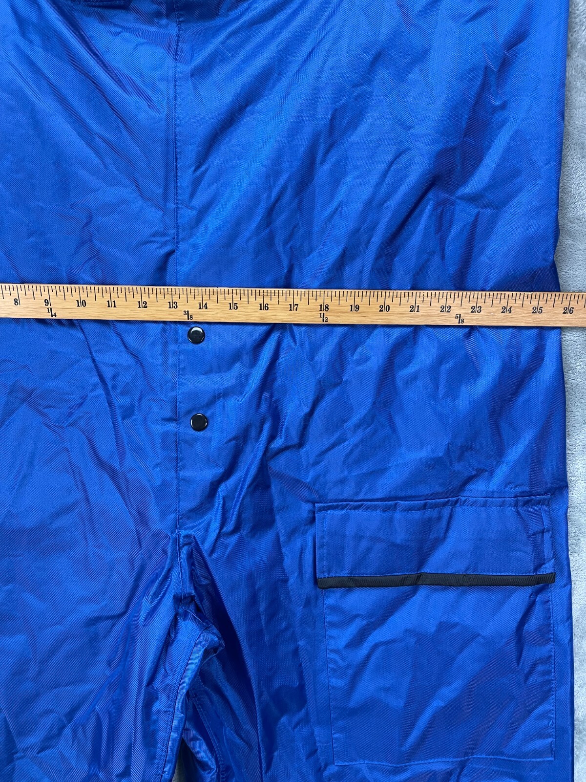 NWT Weather-Rite Men’s Foul Weather Suit Heavy Duty Blue XXL Nylon PVC 8260