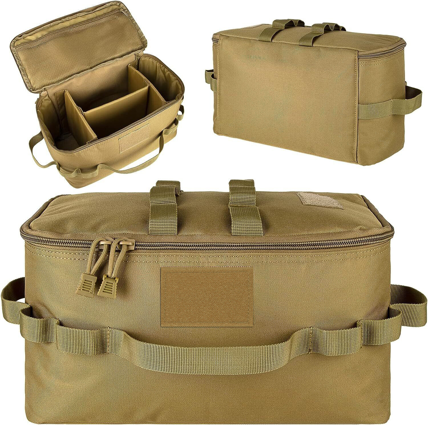 Outdoor Portable Camping Organizer Cookware Anti-collision Picnic Storage Bag