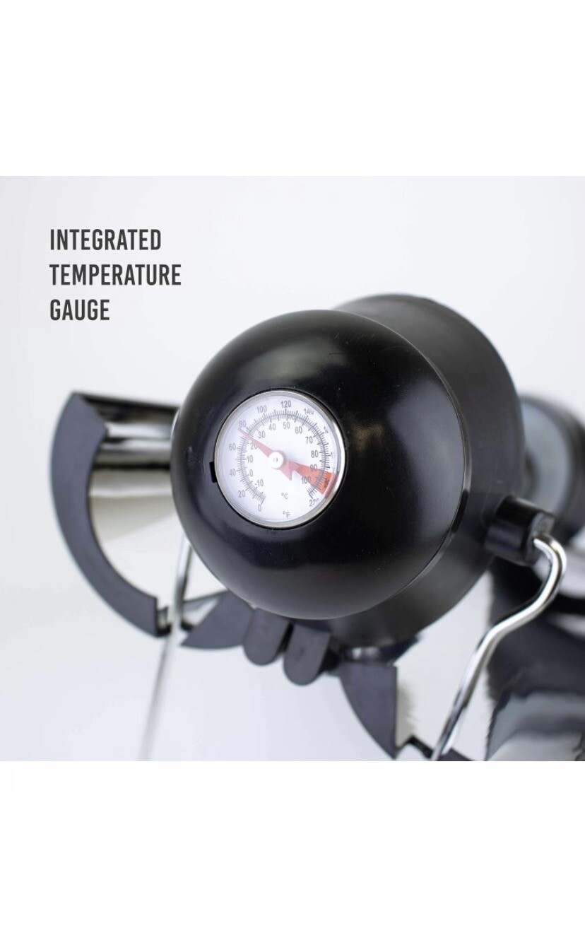 NEW Solar Kettle Thermal Flask Survival Gear With Temp Gauge 16.9 oz –