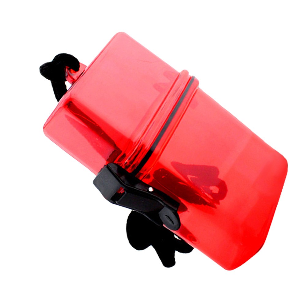 Waterproof Box with Translucent Design for Outdoor Storage of Valuables