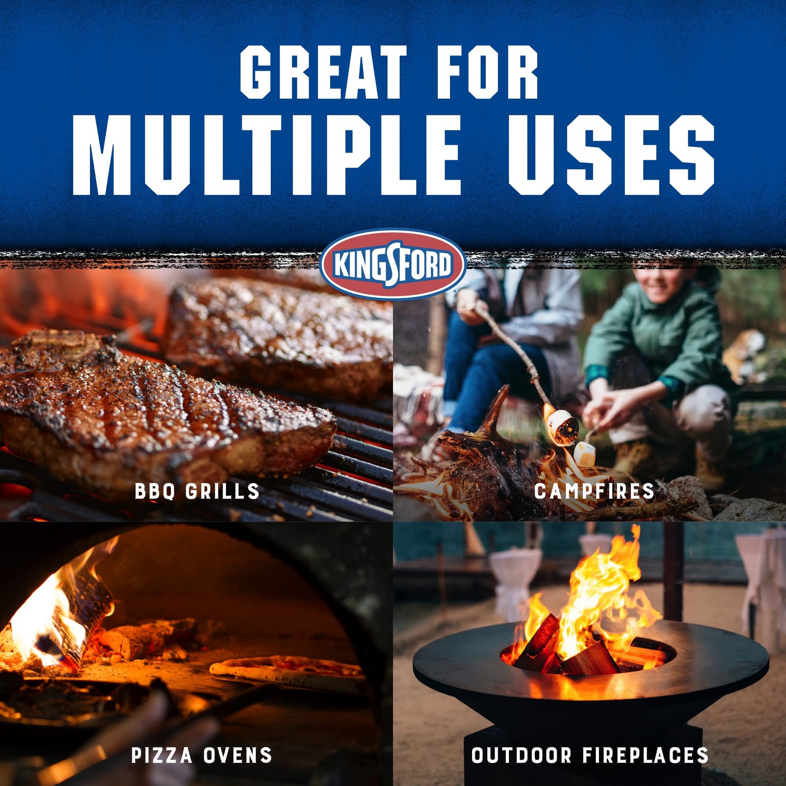 Kingsford Quick Light Fire Starter Rolls, All 32 Count (Pack of 1), Natural