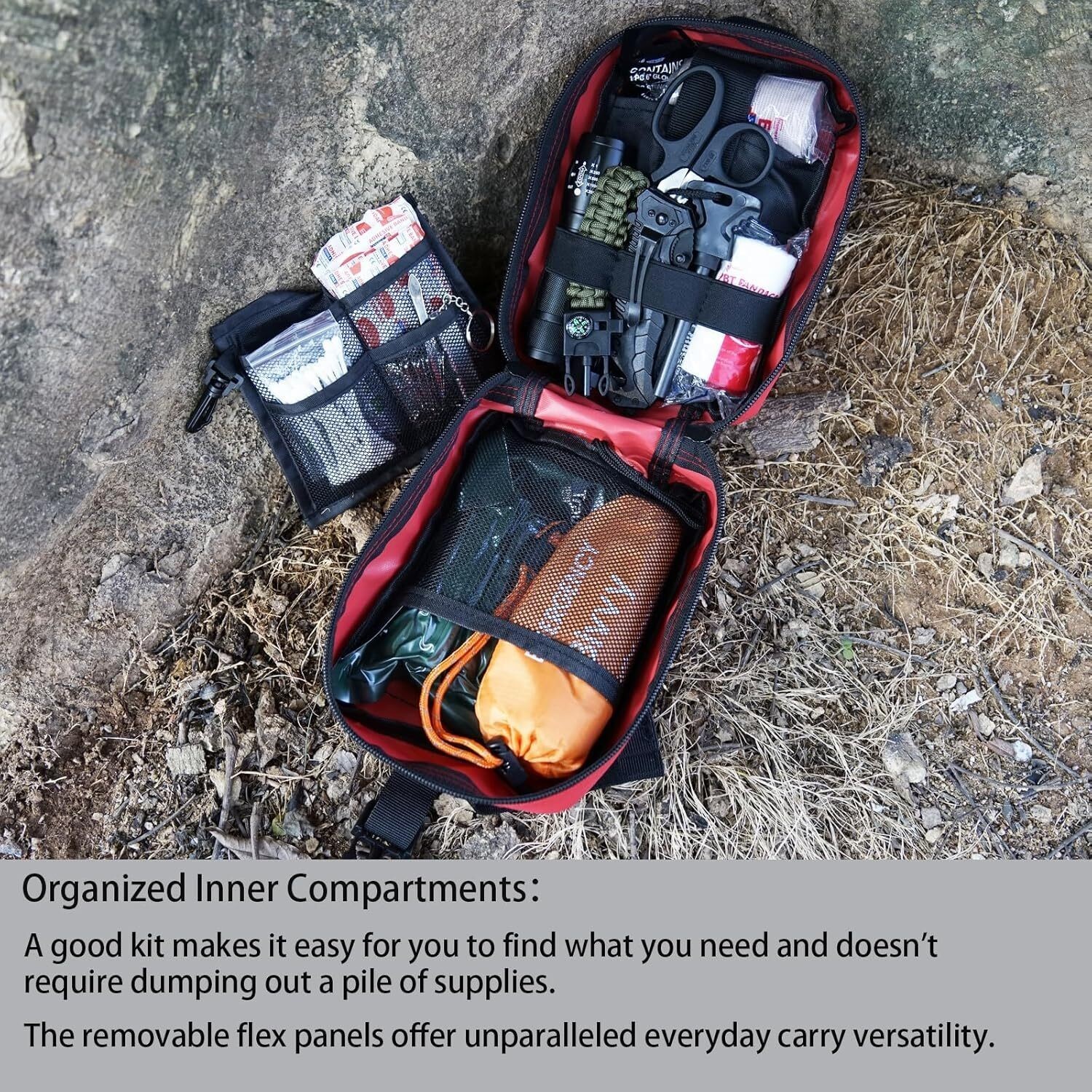 First Aid Kit Survival Gear Outdoor Tactical Gear Set Military Molle System