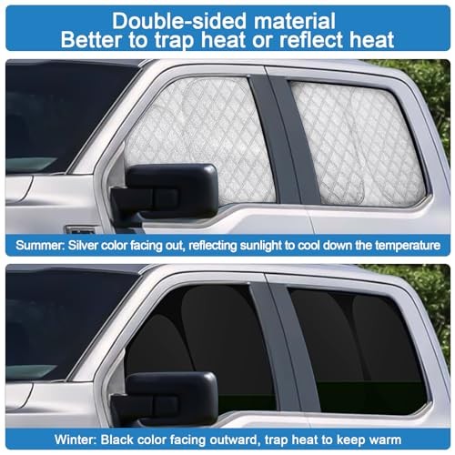 2015-2023 Ford F150 Window Shades Full Car Window Covers Ford F-150 2015-2023