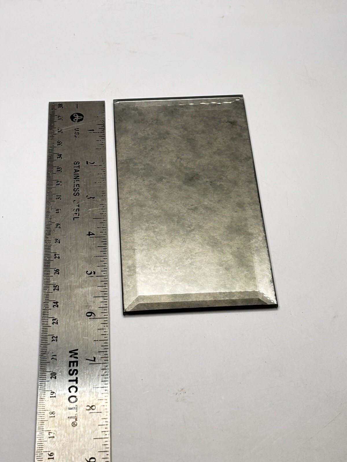 Vintage Mirror 3” X 6” Preppers Survival Signal Mirror Camping Travel