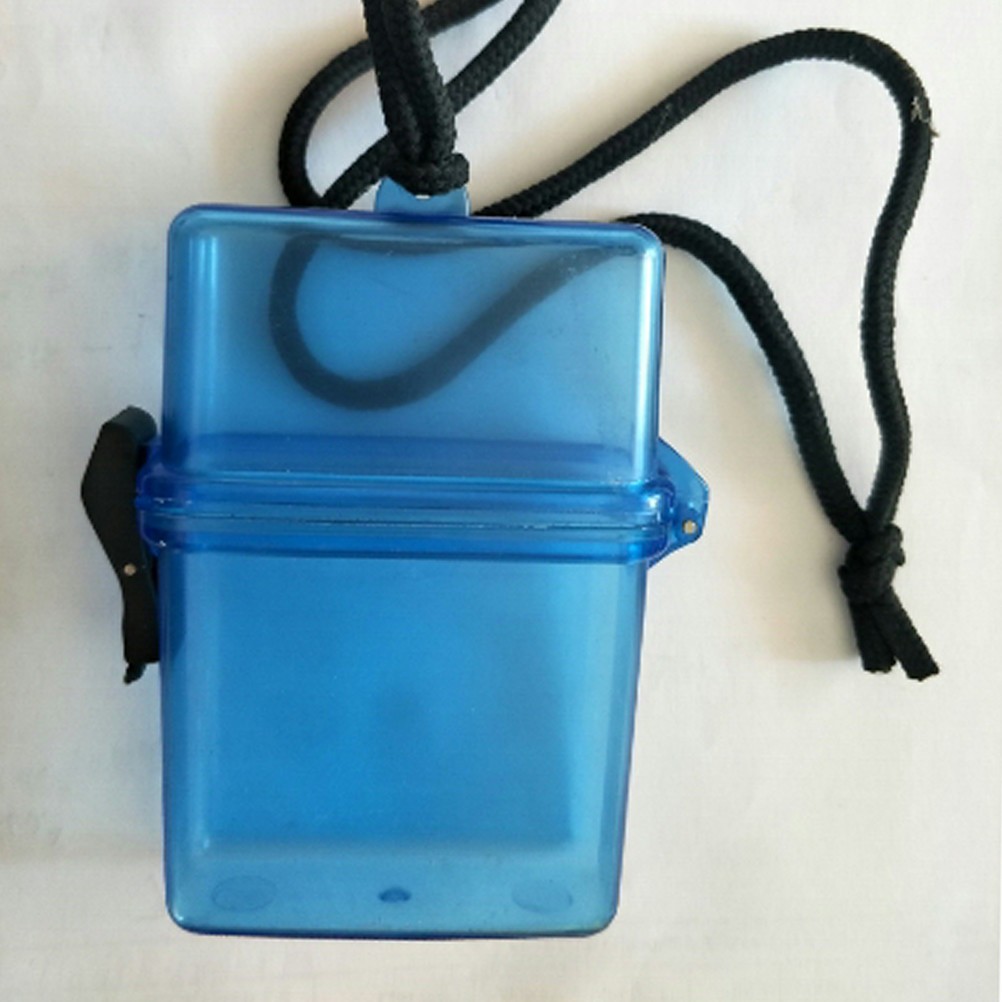 Waterproof Box with Translucent Design for Outdoor Storage of Valuables