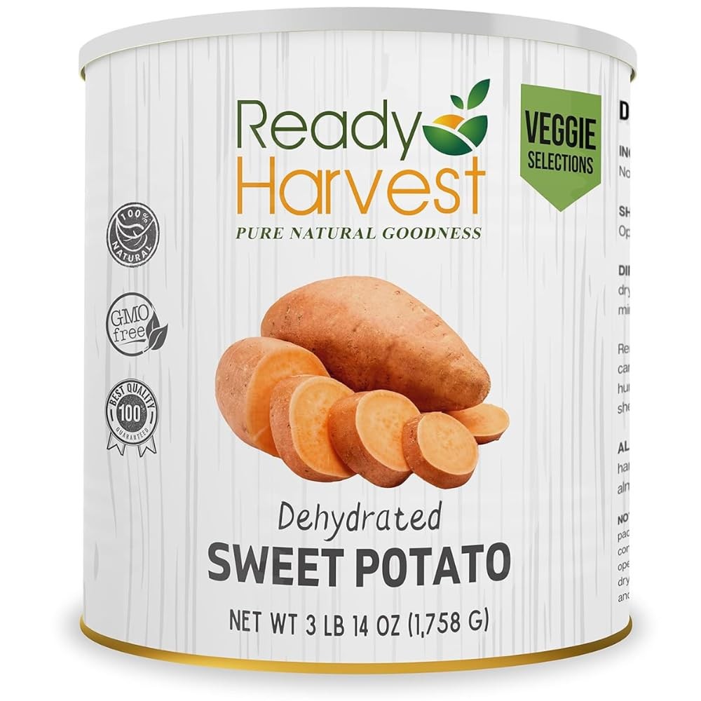 Ready Harvest Dehydrated Food – Sweet Potatoes | Emergency | 1 CAN