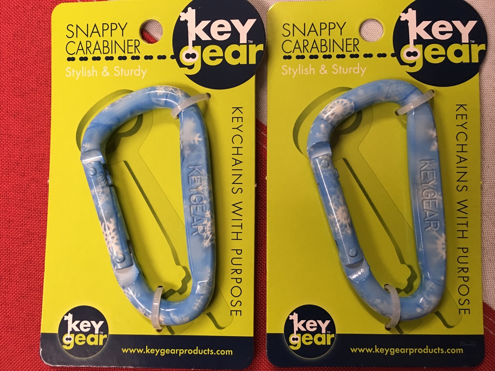 Snappy Carabiner snowflake bugout emergency tactical Gift Keygear you get 2