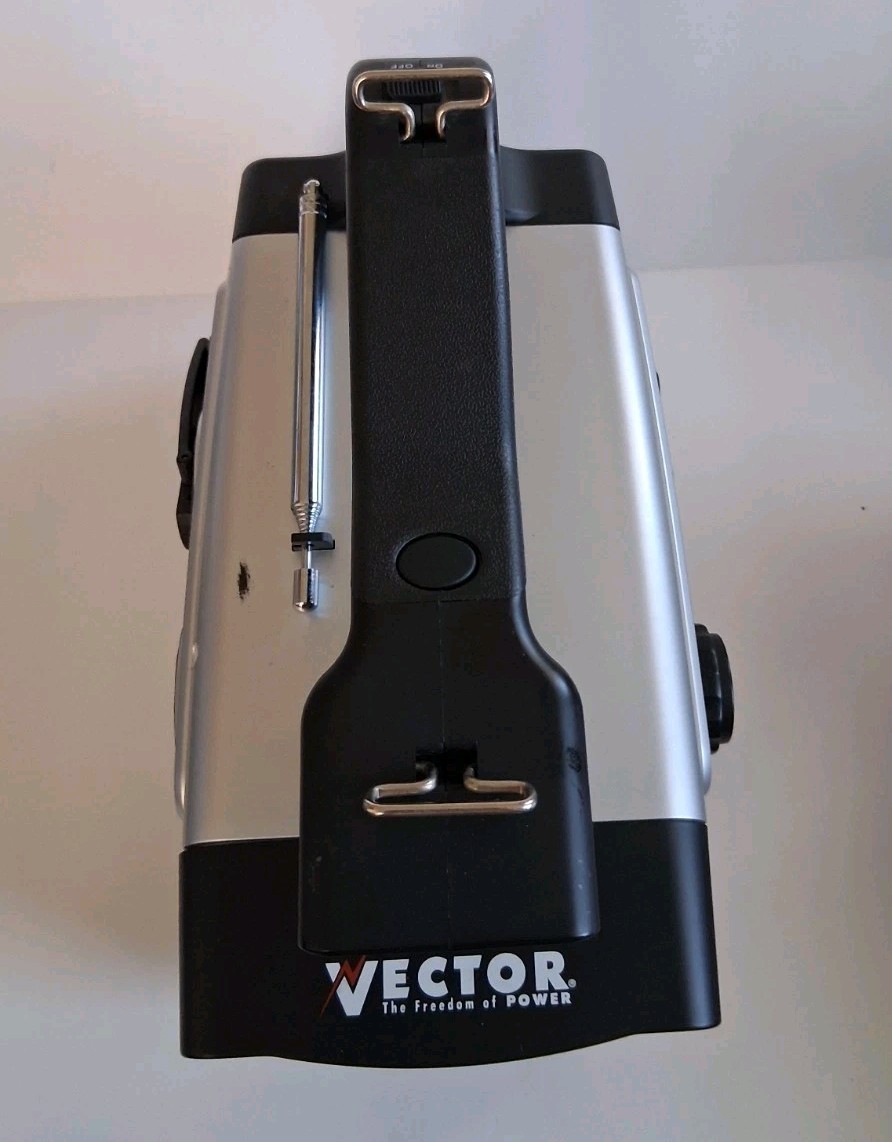 Vector Portable Power Radio TV Flashlight + Portable Fish Finder Bundle NEW