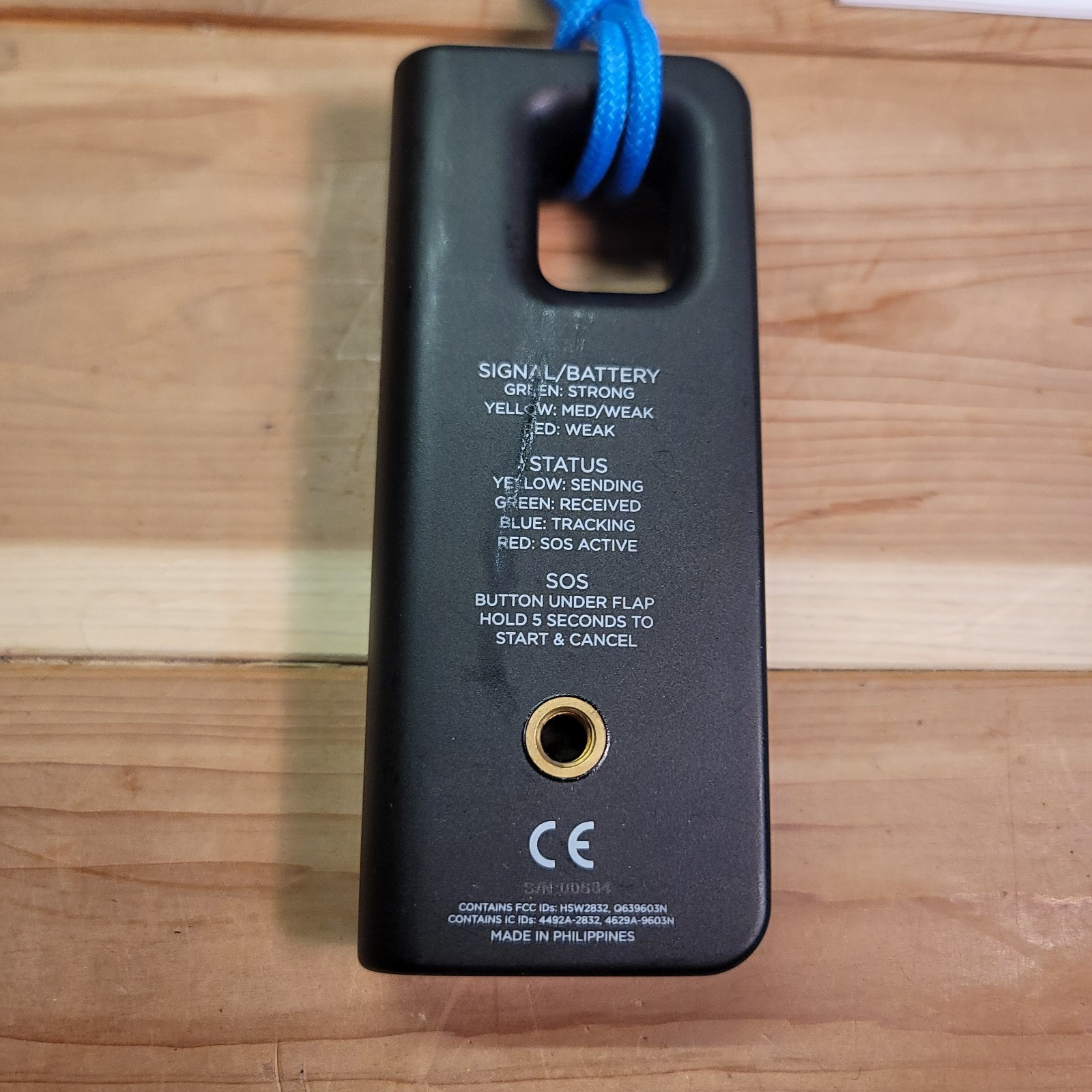 BIVY STICK Satellite Communications Blue Two Way Satellite Message Communicator