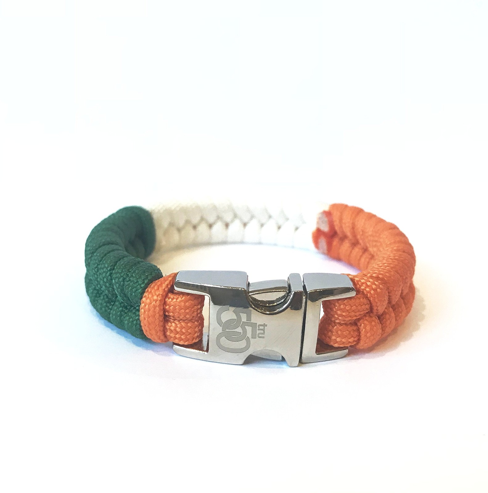Ireland Flag Kiss Me I’m Irish Mens & Paracord Survival Bracelet Jewelry (Siz…