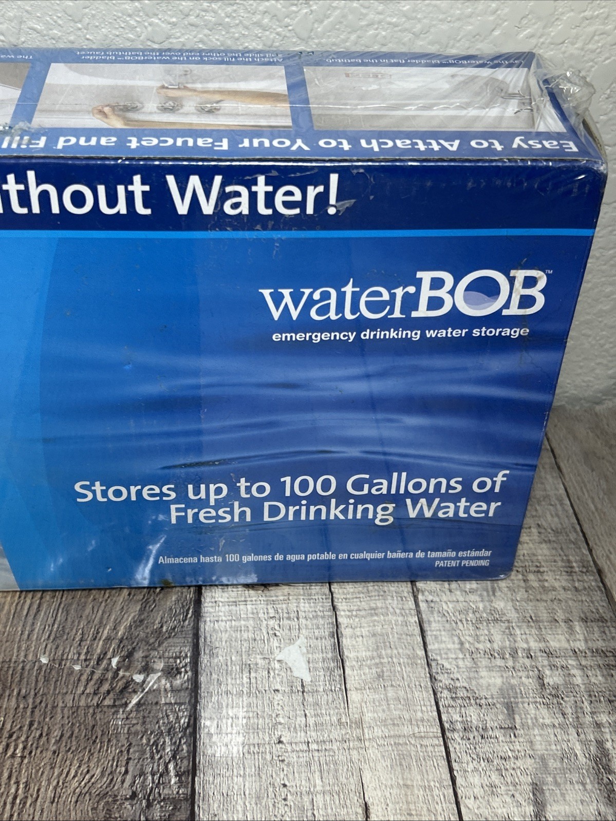 Water BOB Survival Emergency Drinking Fresh Water Storage 100-Gallons Kit SEALED