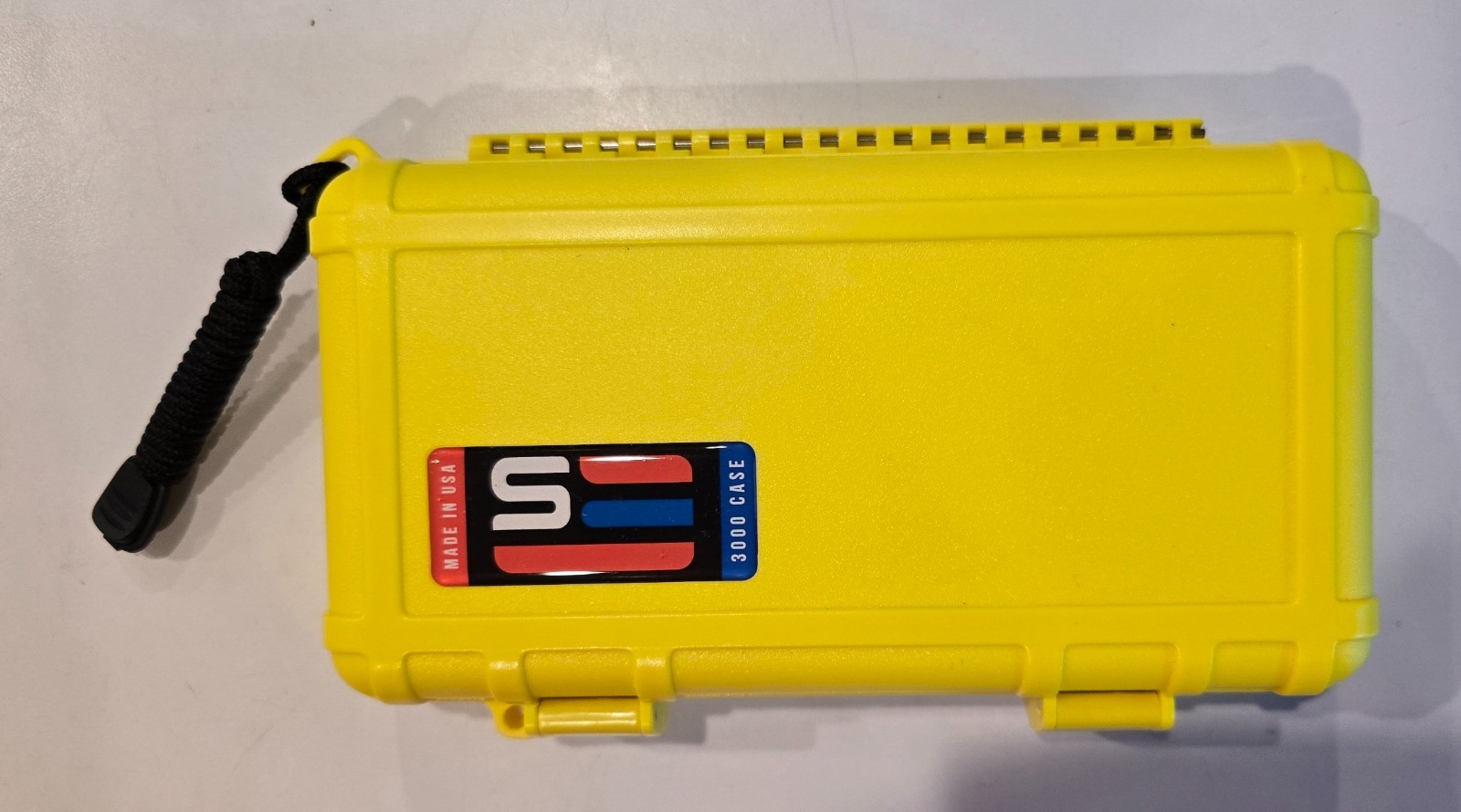 S3 Yellow Plastic Waterproof 3000 Case Model Foam Interior
