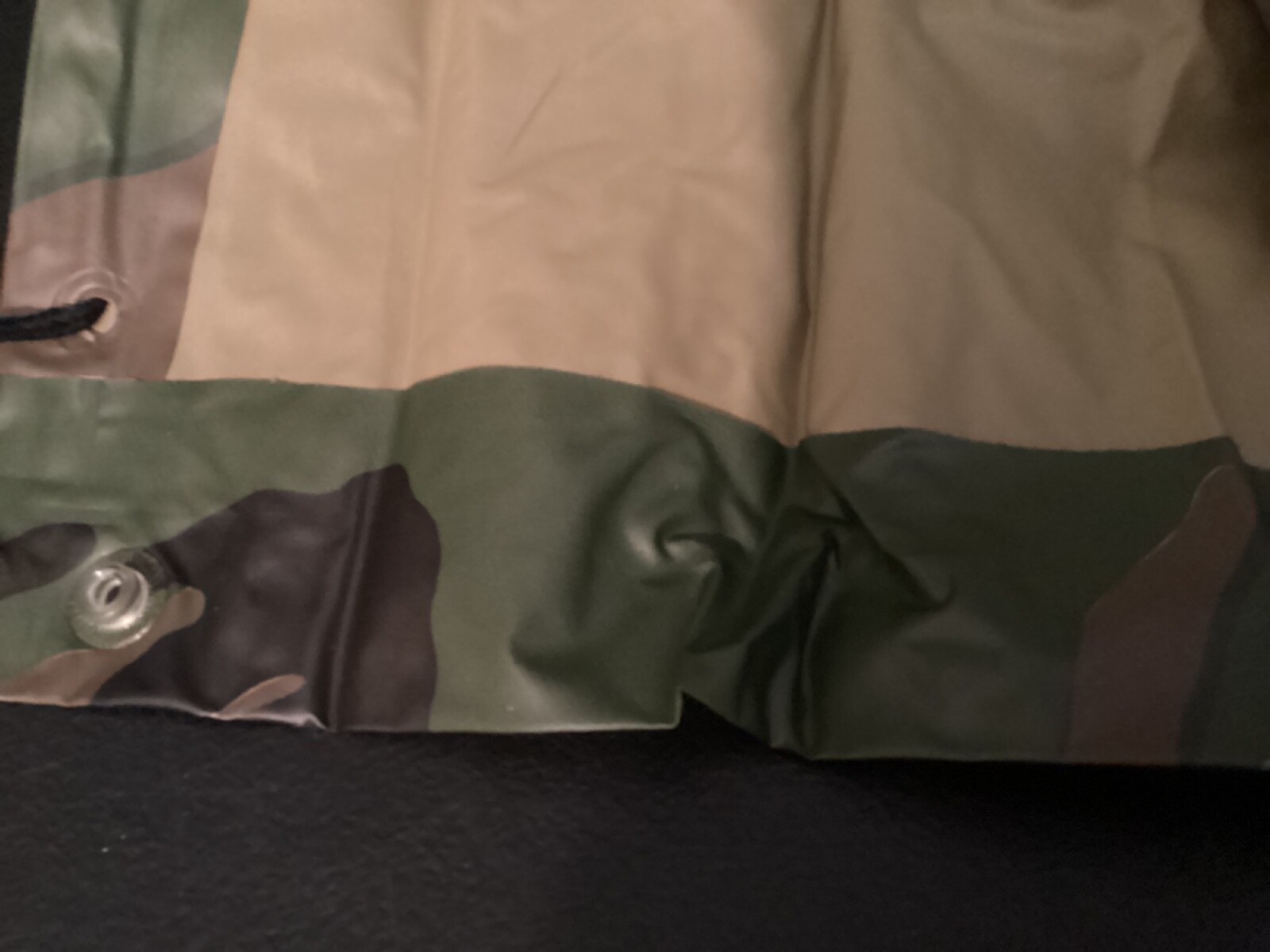 Fox Tact RS Ponco & Boon WD Camo Rain Gear Suit w/extra snap on hood