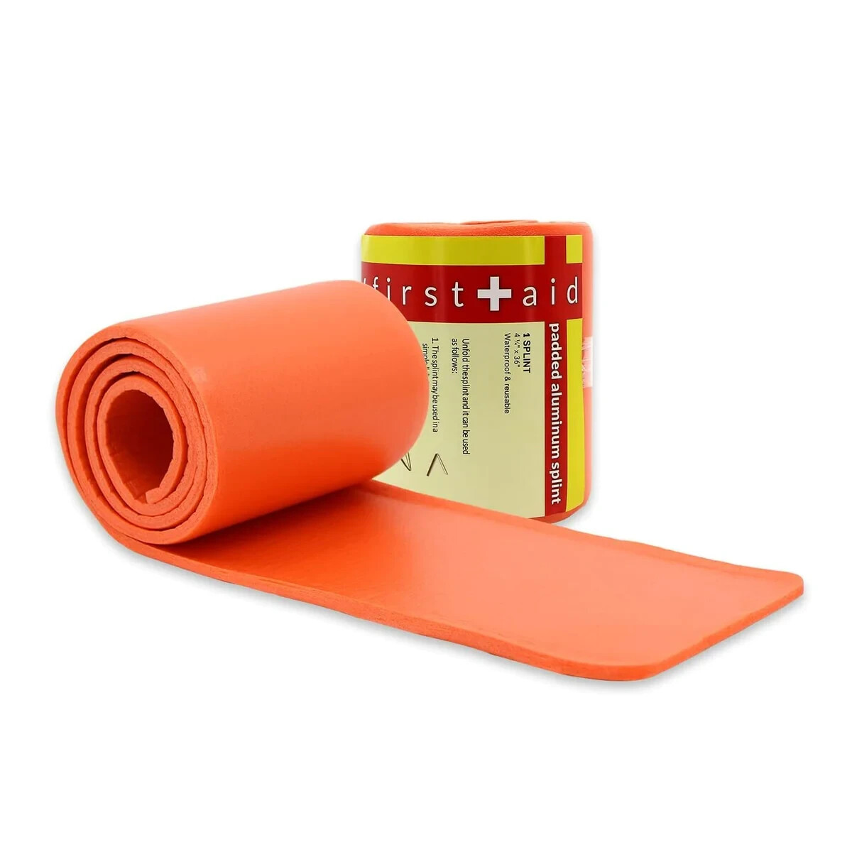 Ever Ready First Aid Universal Aluminum Splint Orange – 36″ Rolled