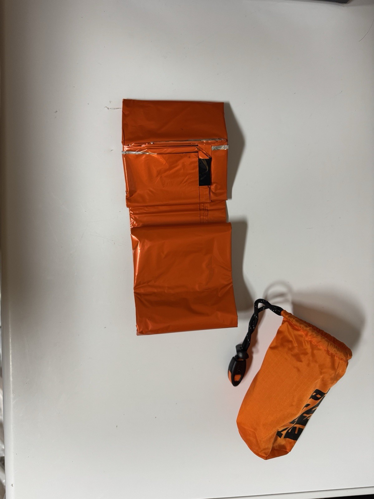 Go Time Gear LifeBivy Emergency Equipment: Sleeping Bag Paracord Whistle