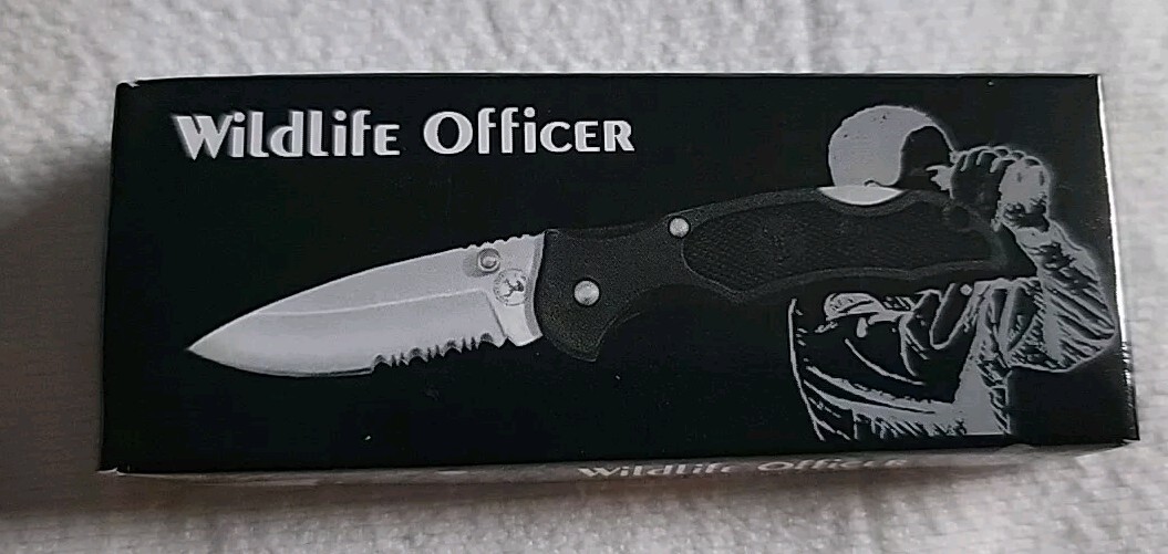 Tactical Knife Wildlife Officer Small 3″ Stainless Blade Folding