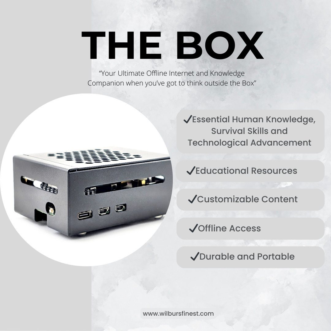 The BOX – The ultimate offline knowledge repository for preppers & survival USA