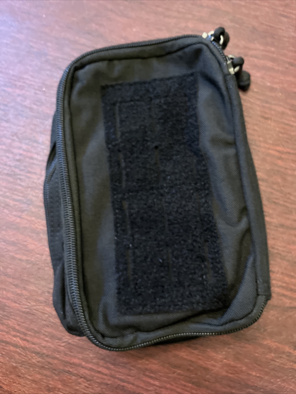 Black Tactical Molle Horizontal Admin Pouch EMT Pouch EDC Utility Orgaznier Bag