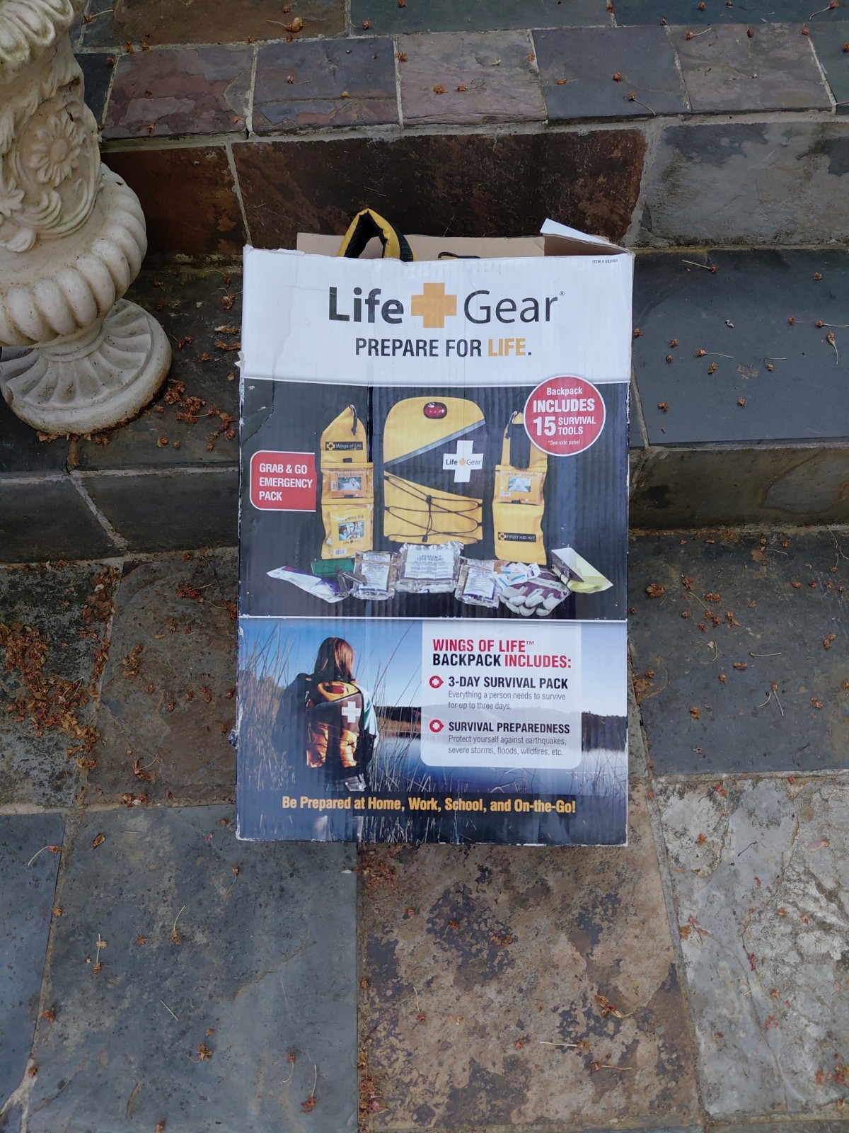 Life Gear Wings of Life 3 Day Survival Pack Backpack