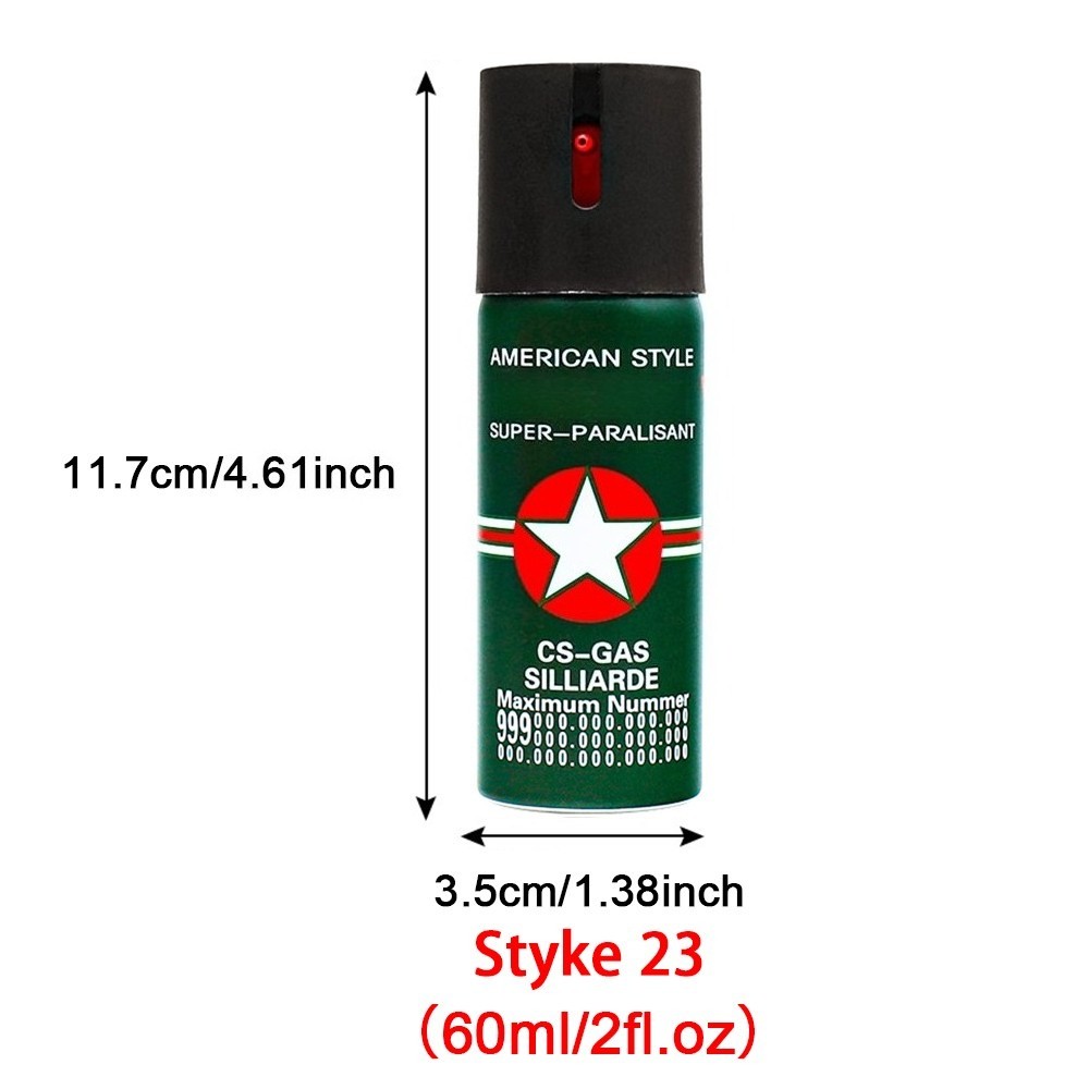 1/2/3/4/5 Pack Prosecure Pepper Spray 0.68oz Self Defense Safety Lock Security
