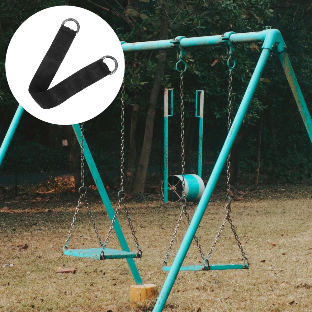 2 Pcs Straps with D Rings Swing Hanger from Tree Hammock Hanging for Indoor