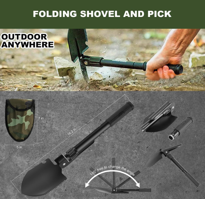 Gifts for Men, Survival Kit, 150 PCS Survival Gear and Supplies Equipment bag