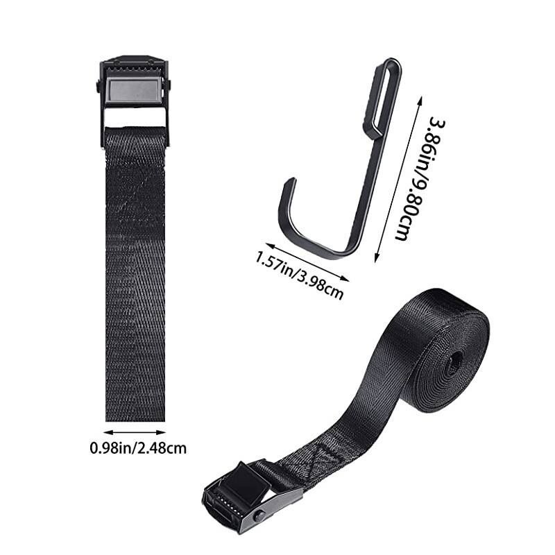 Camping power pack Aluminum D Ring Key Rings, Tree Hanger Gear(Bulk 3 Sets)