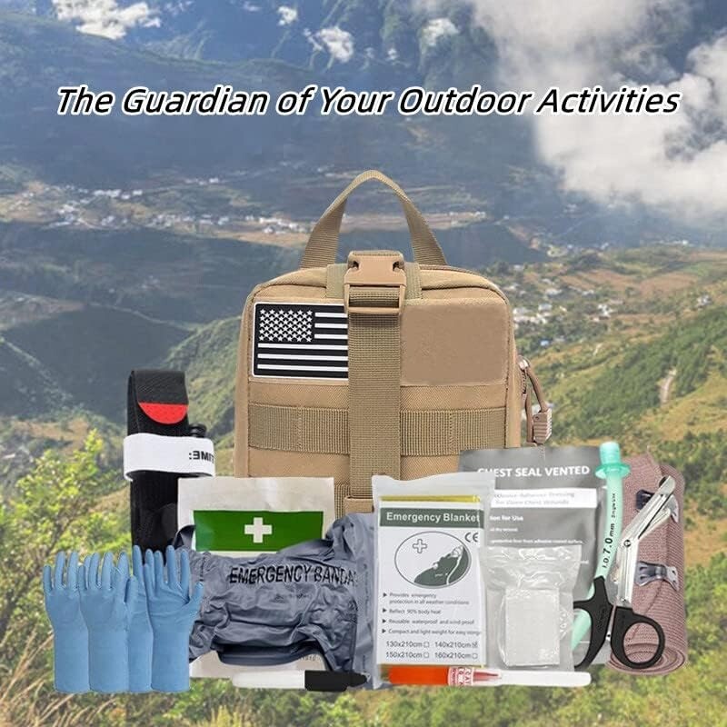 Tactical Molle Pouch Medical First Aid Kit Bag Military Emergency Survival Pouch