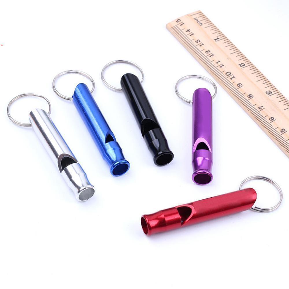 1Pcs Metal Multifunction Whistle Mini Emergency Hiking Survival S5V7
