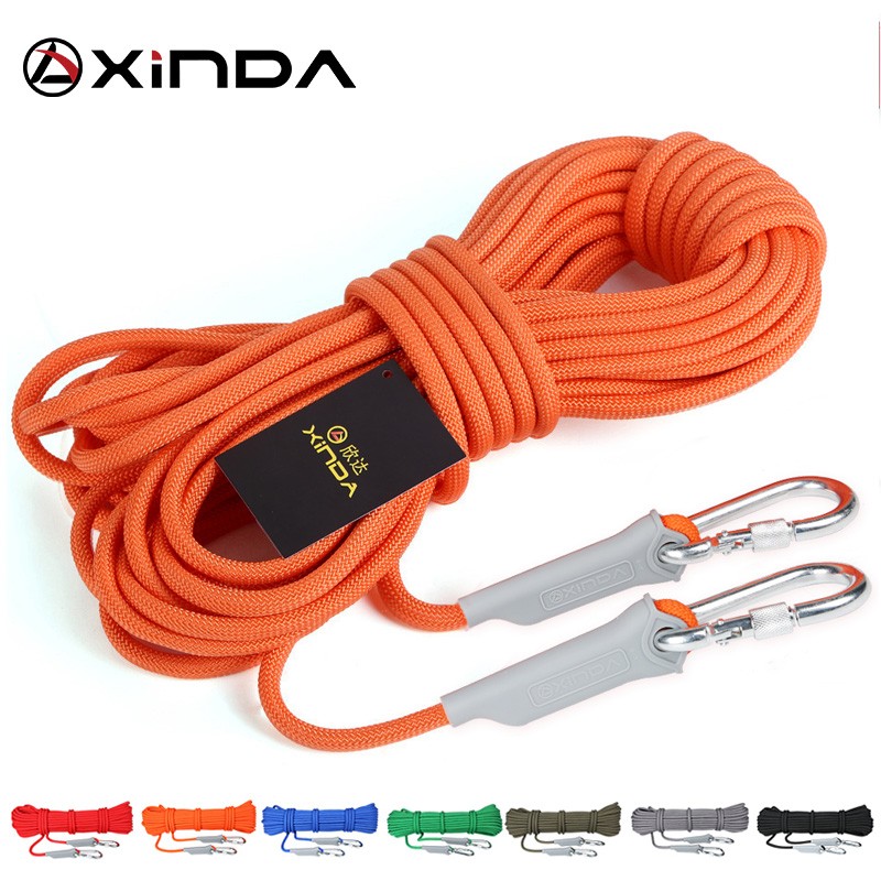 Outdoor Hiking Accessories Rope 9.5mm Diameter 2600lbs High Strength Cord Safety