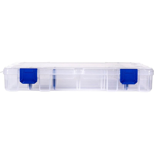 Flambeau Outdoors 4007 Fishing Tackle Box – Includes 12 7.25″, Clear