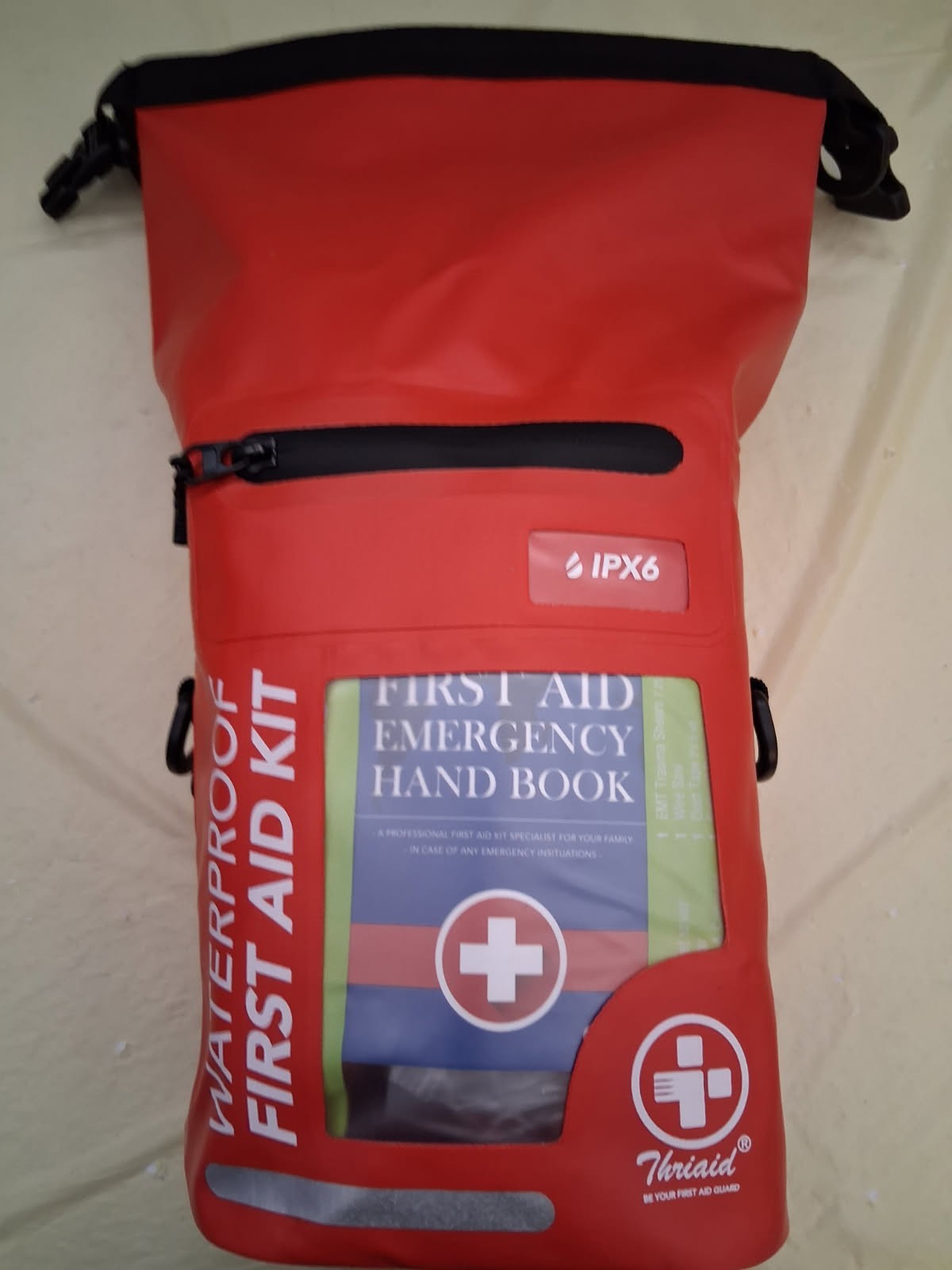 Waterproff Emergency Survival Bug Out Bag. Great for Boating, Camping, Fishing