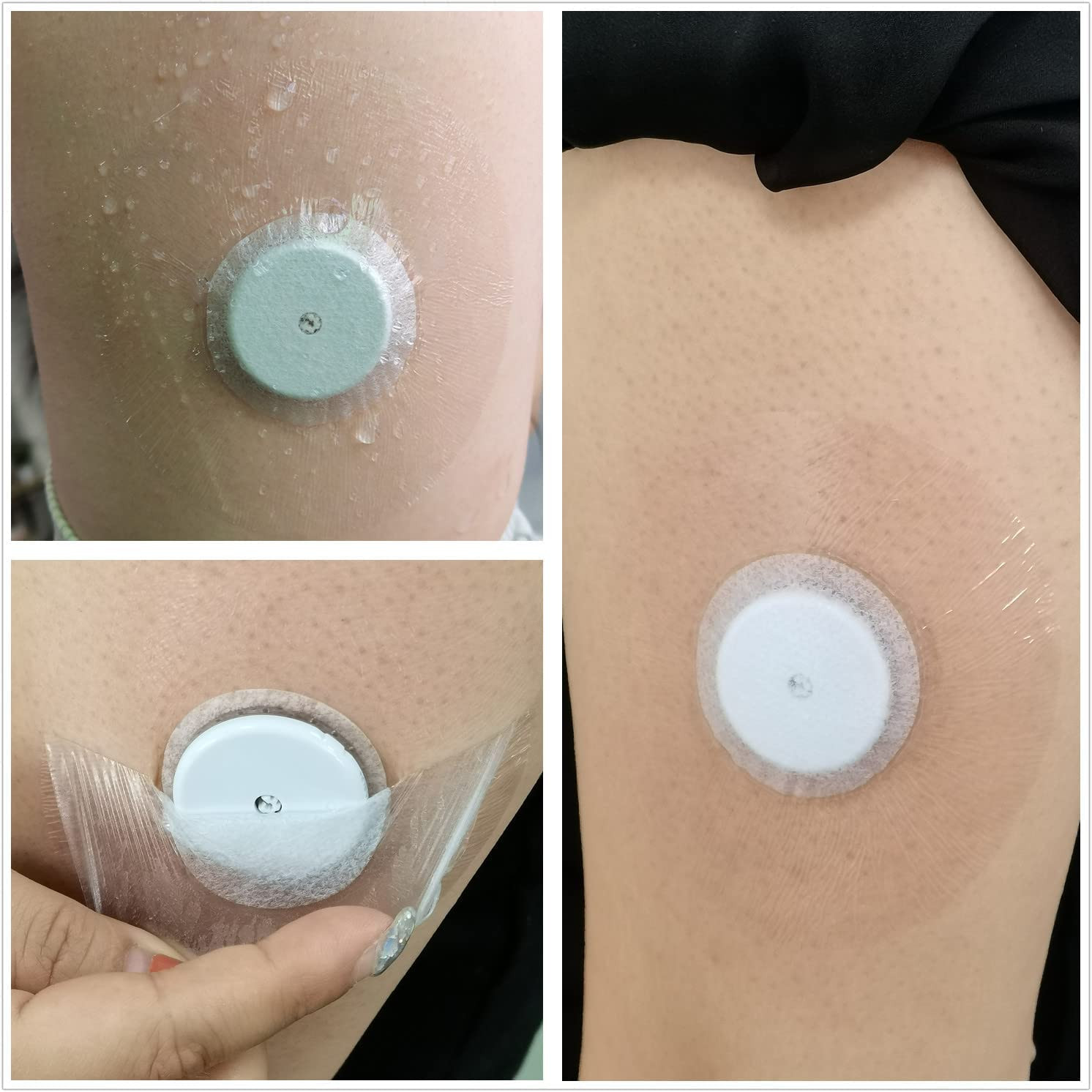 40Pack Libre Sensor Covers,Waterproof & Breatheable Patches for Libre 1/2/3 plus