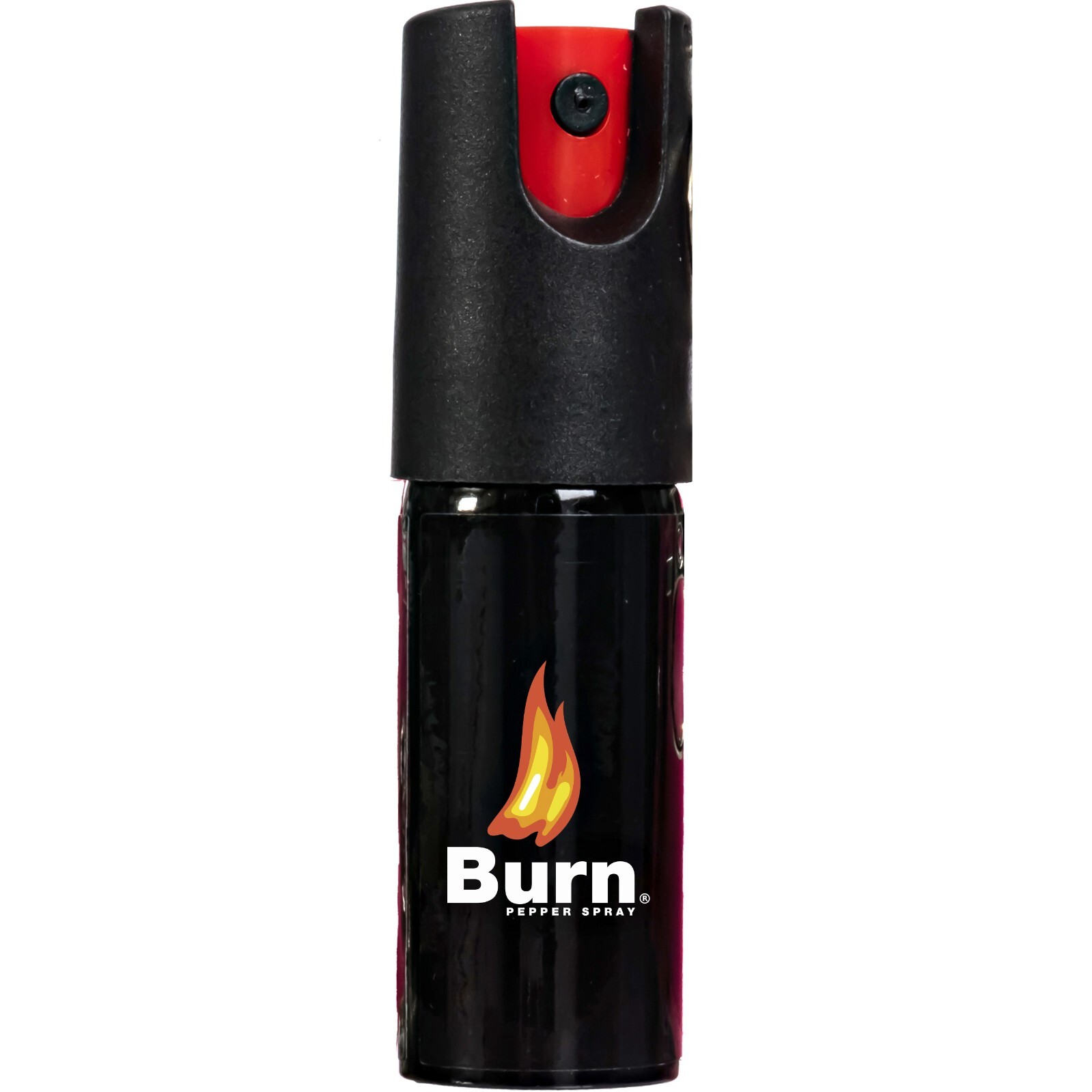 BURN Pepper Spray for Self Defense Security 1/2oz Black