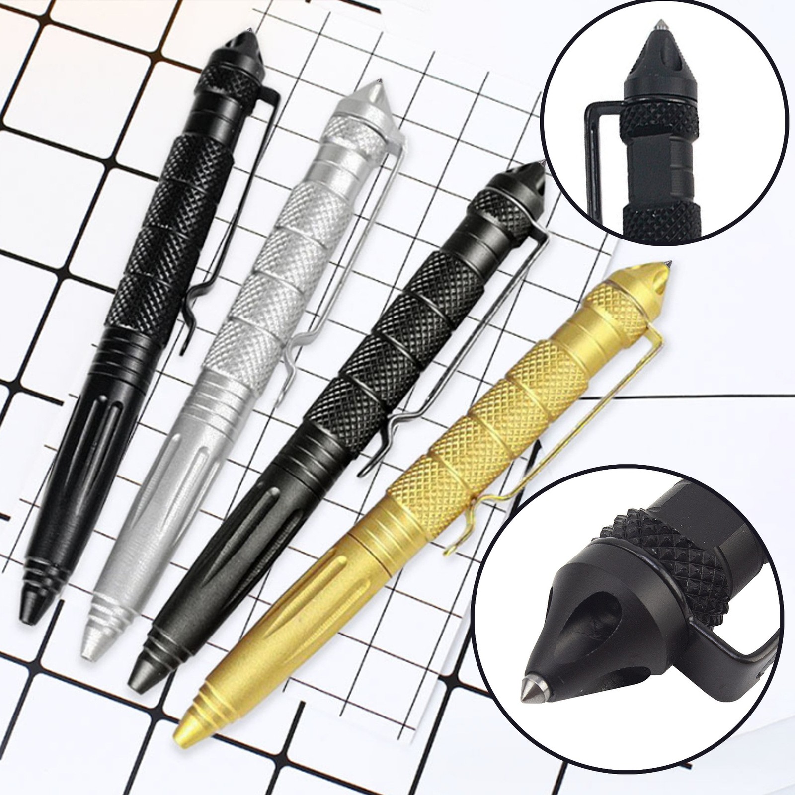 Multipurpose Window-Breaking Self-Defense Tool Outdoor Survival Gear