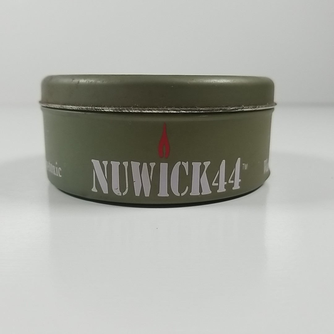 NUWICK 44 Hour Emergency Candle ~ Moveable Wicks Reusable Light Heat Cook