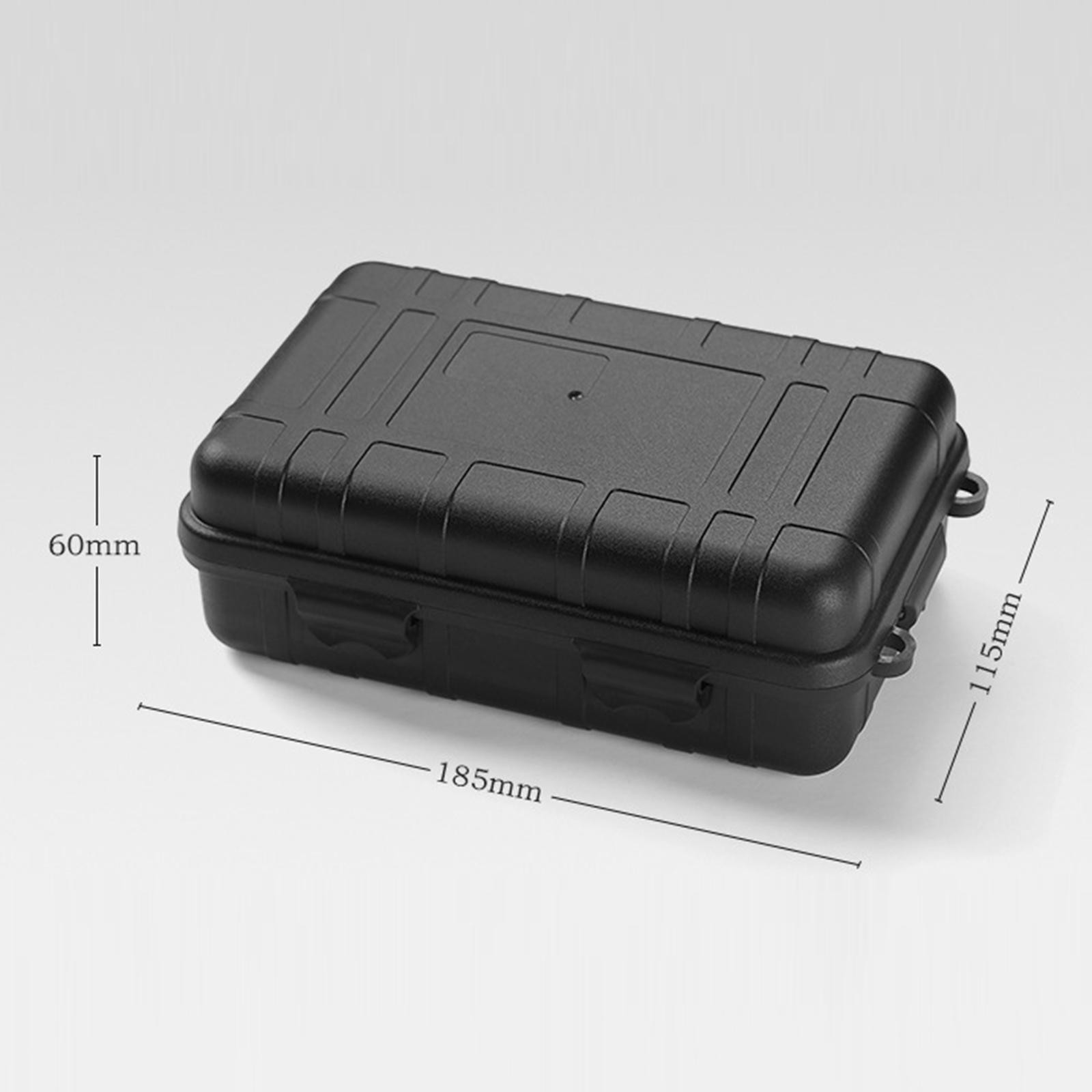Survival Dry Box Waterproof Shockproof Case Storage Sponge Carry Anti-pressure