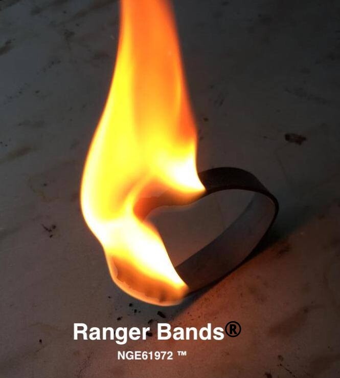 Ranger Bands® 50 Count Heavy Duty EPDM Rubber Tactical Bands Survival Gear USA