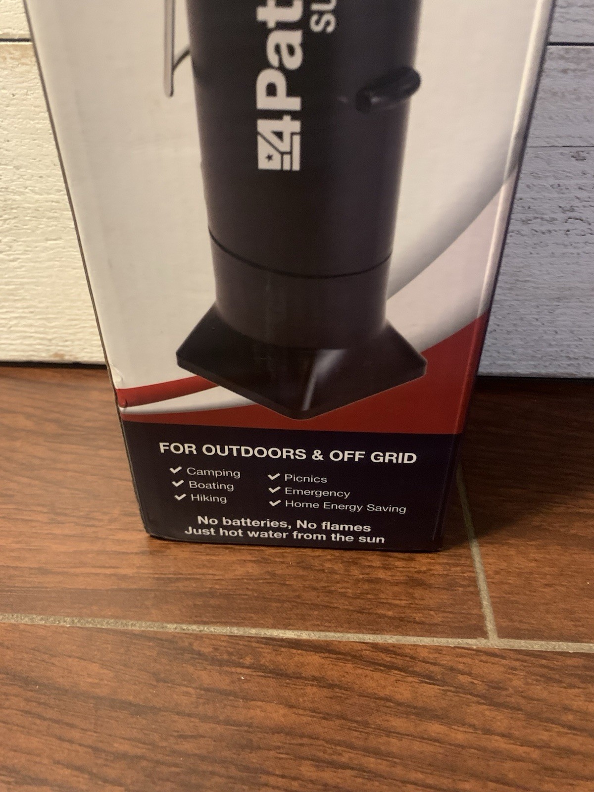 4Patriots Sun Kettle Solar Water Heater Camping & LifeStraw Purifier Emergency