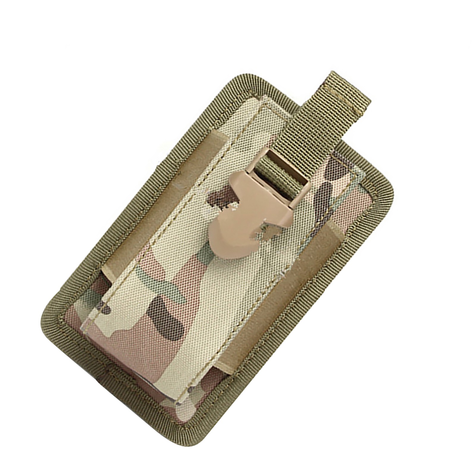 60g Weigh Nylon Tactical Military Molle Phone Pouch Radio Walkie Talkie Holder