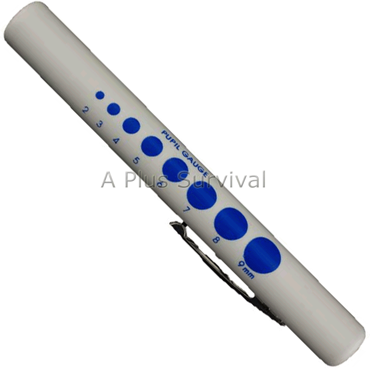 Doctors Style Pen Light with Pupil Gauge Lightweight