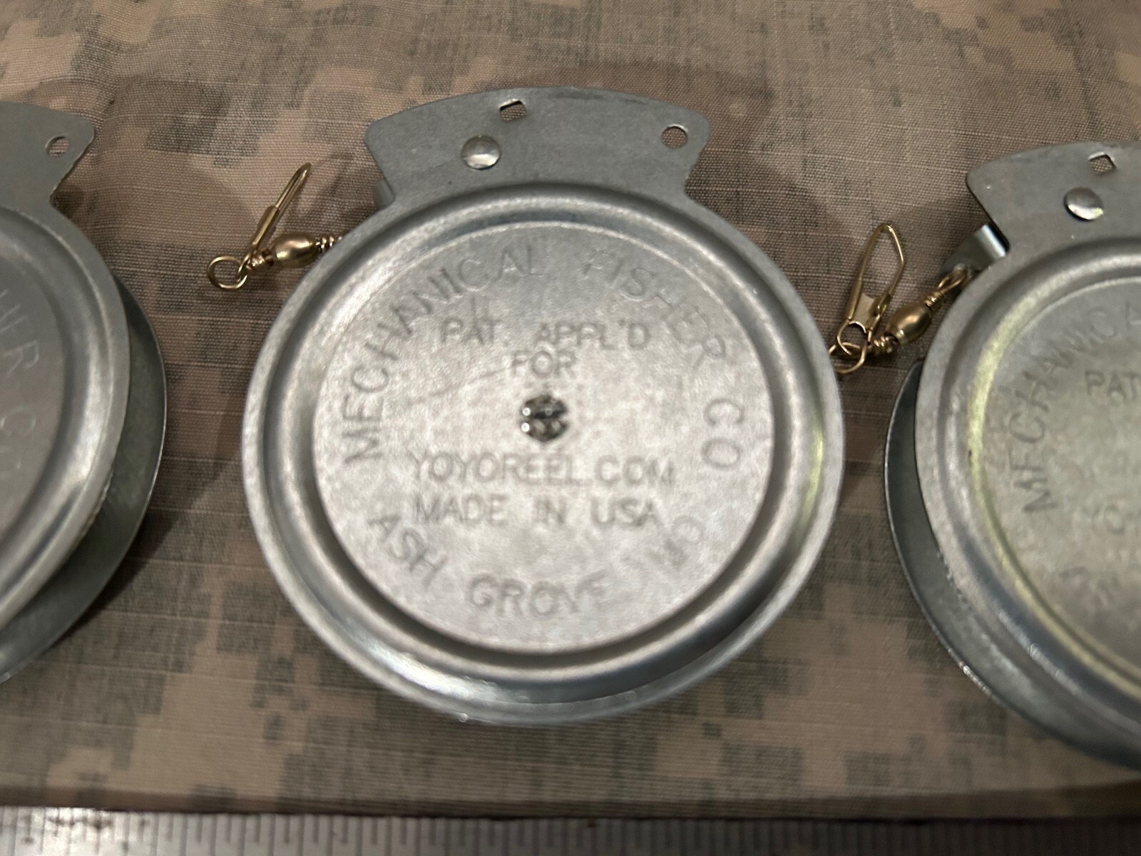 Emergency/Survival: LOT of (3) Mechanical Fisher’s “Yo Yo” Fishing Reels USA