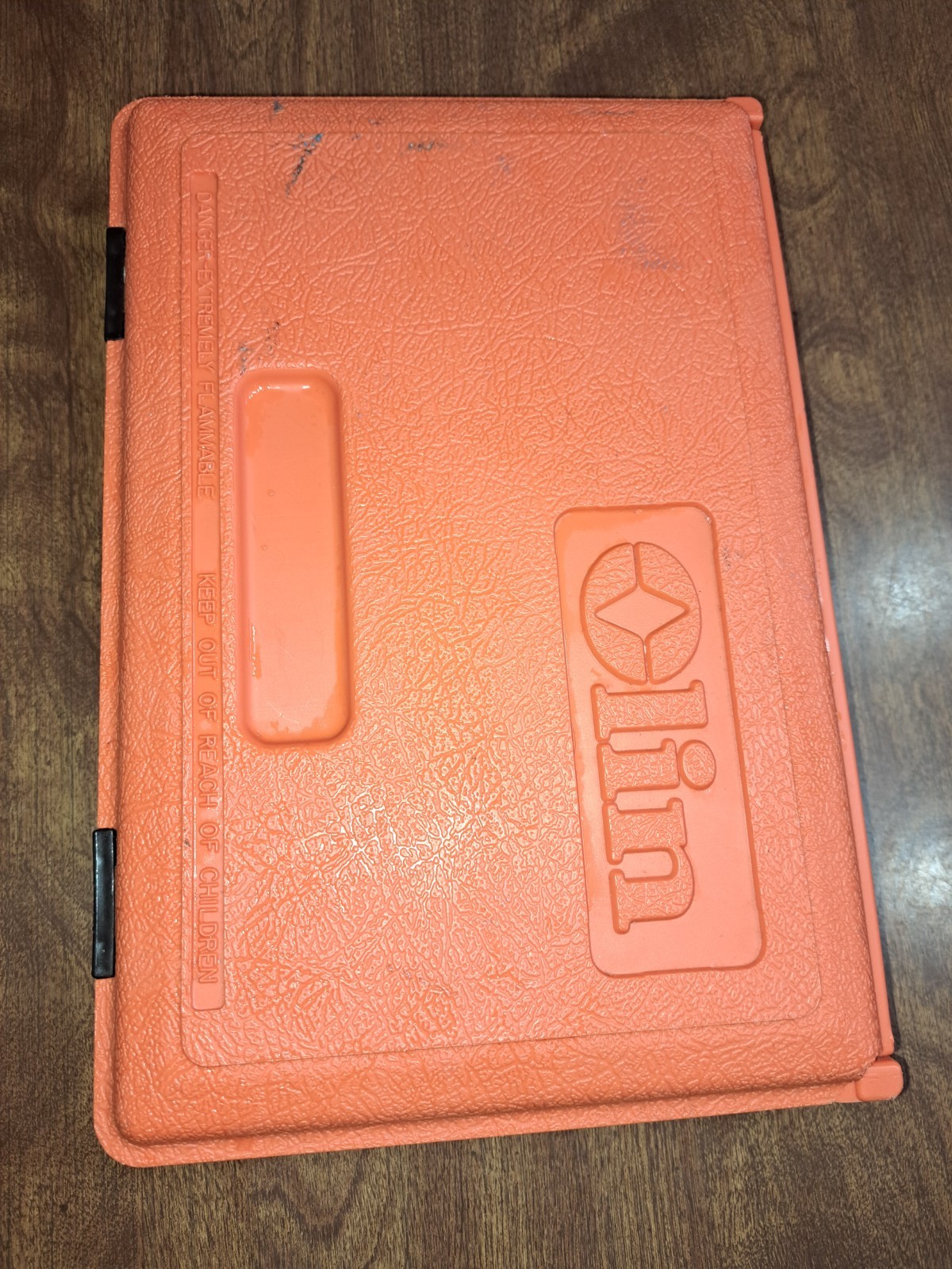 Vintage OLIN Emergency Marine Flare Signal Kit, Carrying Case ONLY! RARE!!