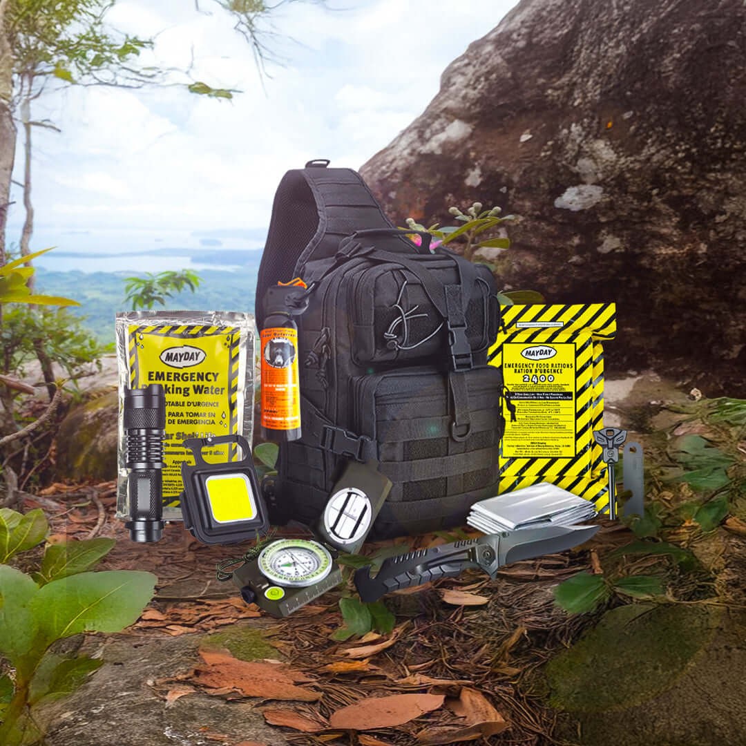 The Safe Trail “Survive All” Go Bag | 30+ Piece Survival Kit